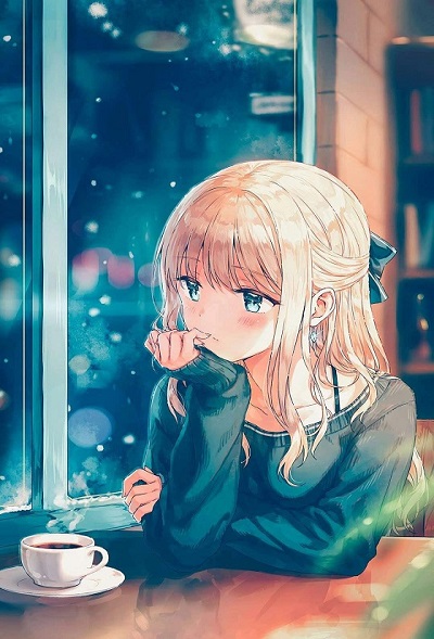 عکس انیمه دخترانه جدید، غمگین، فانتزی برای پروفایل