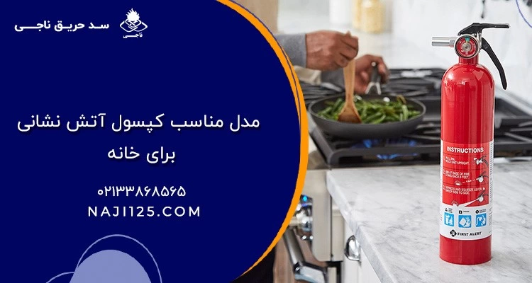 هر آن چه باید در مورد خرید بهترین کپسول آتش نشانی منزل بدانید