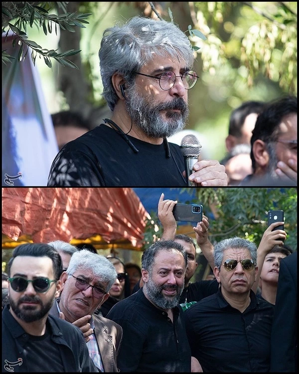 عکسهای مراسم خاکسپاری آرش میراحمدی با حضور هنرمندان