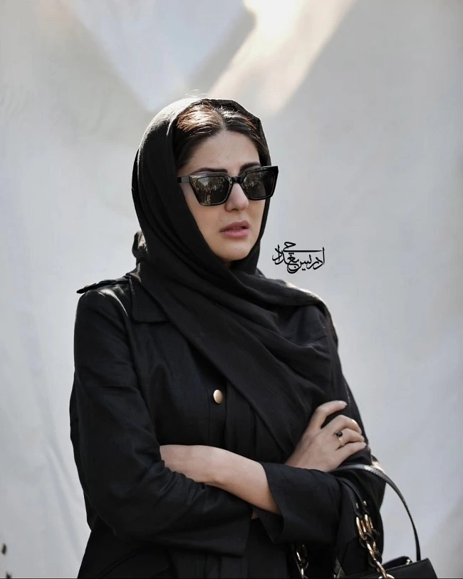 عکسهای بازیگران در مراسم خاکسپاری داریوش مهرجویی و همسرش