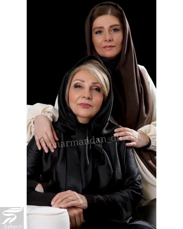 عکسهای دیدنی هنگامه قاضیانی و مادرش
