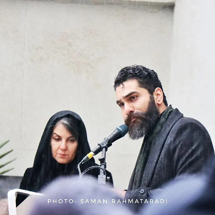 عکس های حضور بازیگران در مراسم تشییع بیتا فرهی