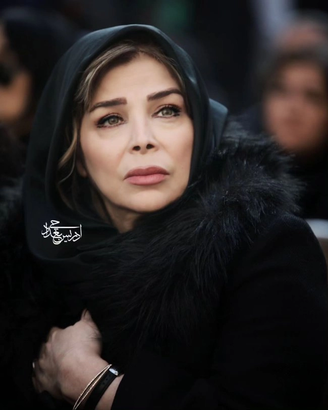 عکس های حضور بازیگران در مراسم تشییع بیتا فرهی