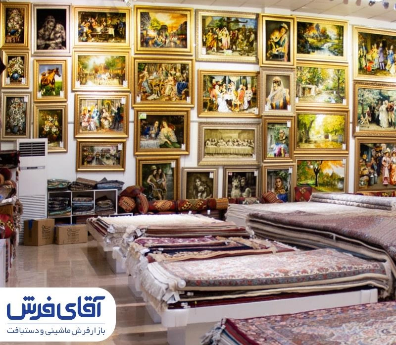 انواع تابلو فرش دستباف و ماشینی را از کجا بخرم؟