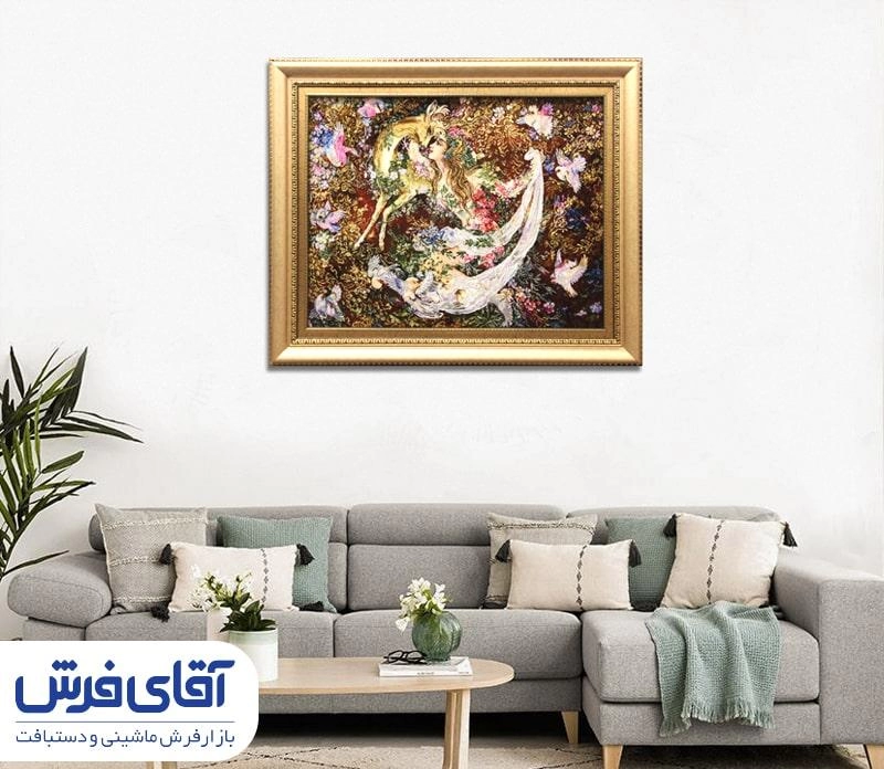 انواع تابلو فرش دستباف و ماشینی را از کجا بخرم؟