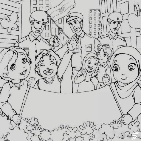 50 نقاشی برای دهه فجر (ویژه دانش آموزان)