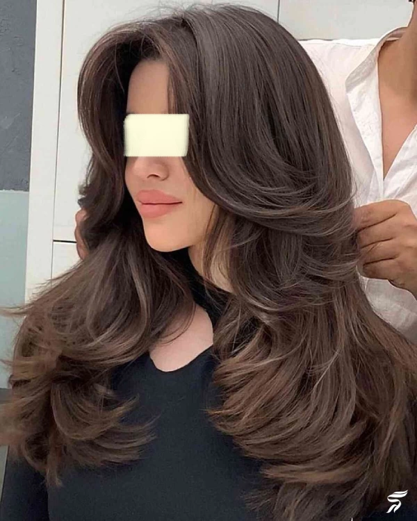مدل موی پرده ای کوتاه و بلند زنانه و دخترانه (50 مدل مو پروانه ای)