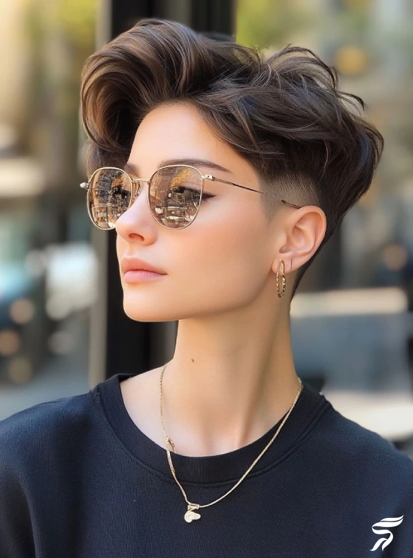 مدل موی پسرانه برای دختر (30 مدل مو خاص دخترانه کوتاه)