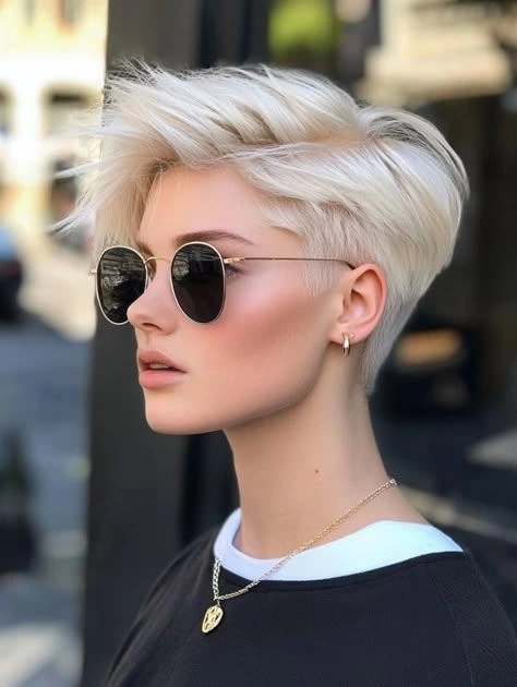 مدل موی پسرانه برای دختر (30 مدل مو خاص دخترانه کوتاه)