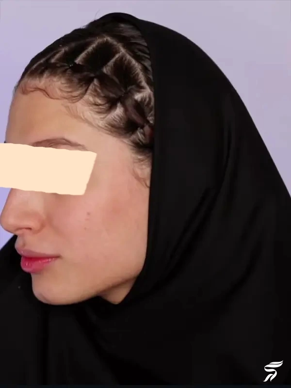 مدل مو برای مدرسه دخترانه زیر مقنعه (30 مدل موی زیر مقنعه)