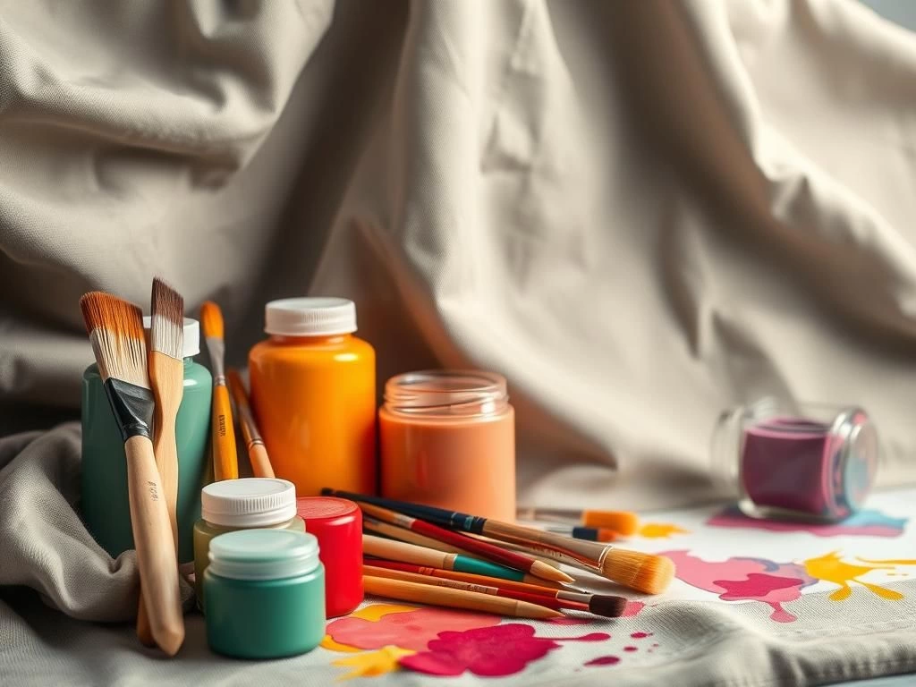 برای نقاشی روی پارچه چه وسایلی لازم است