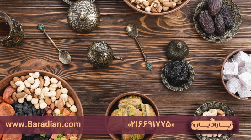 میز یلدای امسال رو با این 5 ایده خلاقانه برای تزیین آجیل، رویایی کن