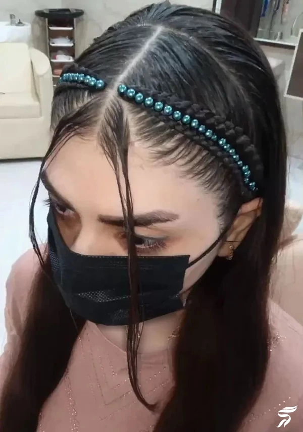 مدل مو برای مدرسه دخترانه زیر مقنعه (30 مدل موی زیر مقنعه)