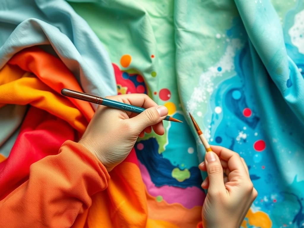 برای نقاشی روی پارچه چه وسایلی لازم است