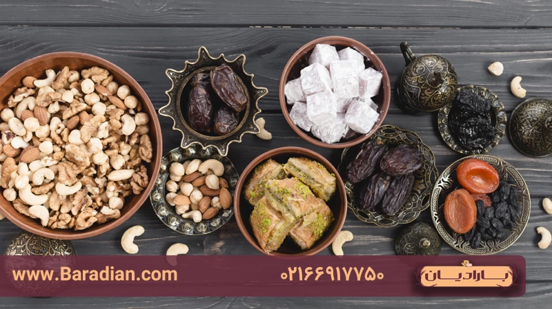 میز یلدای امسال رو با این 5 ایده خلاقانه برای تزیین آجیل، رویایی کن