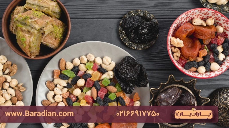 میز یلدای امسال رو با این 5 ایده خلاقانه برای تزیین آجیل، رویایی کن