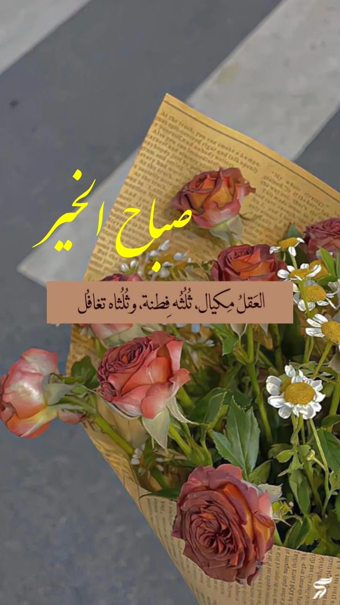 عکس صباح الخیر [20 عکس و متن صباح الخیر عربی]
