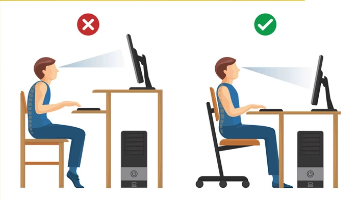نشستن و ایستادن صحیح برای پیشگیری از آسیب&zwnj;های کمر