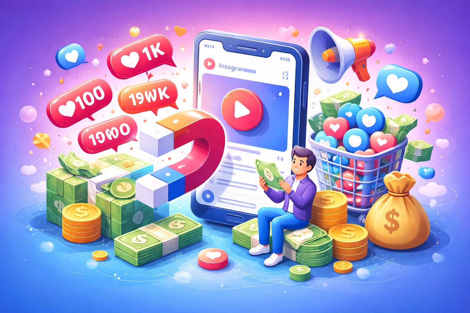 خرید ویو اینستاگرام خوب است یا بد؟ بررسی کامل مزایا و معایب