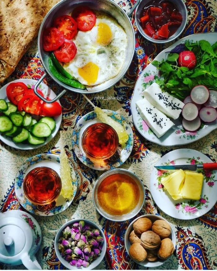 عکس صبحانه برای استوری [30 عکس طبیعی صبحانه]