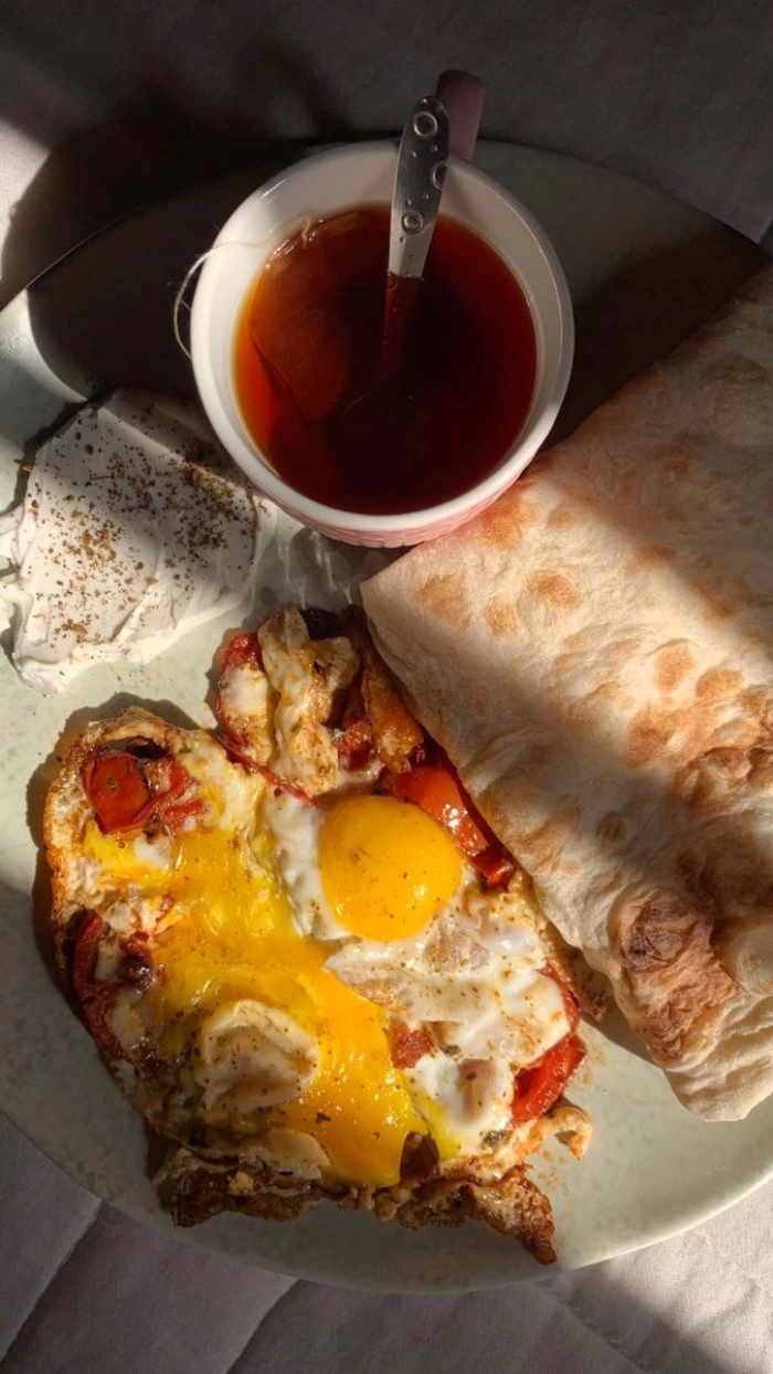 عکس صبحانه برای استوری [30 عکس طبیعی صبحانه]