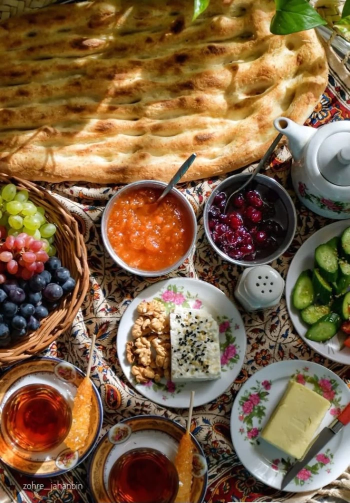 عکس صبحانه برای استوری [30 عکس طبیعی صبحانه]