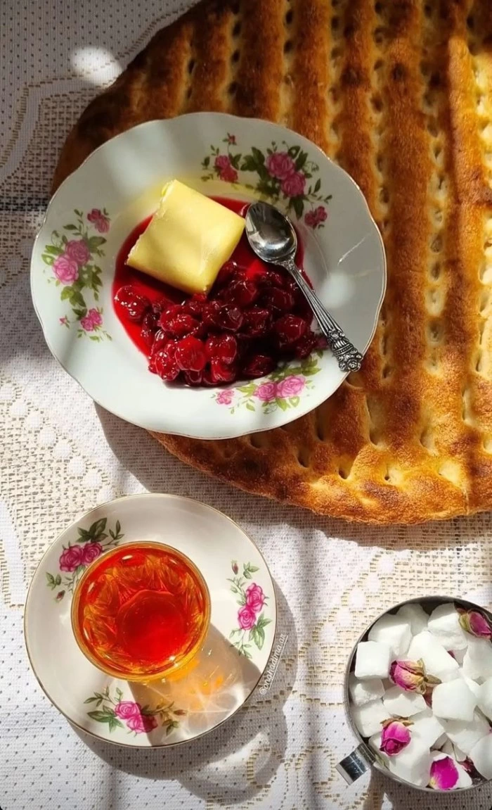 عکس صبحانه برای استوری [30 عکس طبیعی صبحانه]