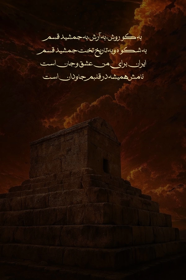 متن تبریک زادروز کوروش بزرگ + عکس نوشته روز کوروش بزرگ
