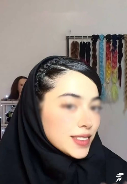مدل مو زیر مقنعه برای مدرسه راهنمایی [20 مدل زیبا و شیک]