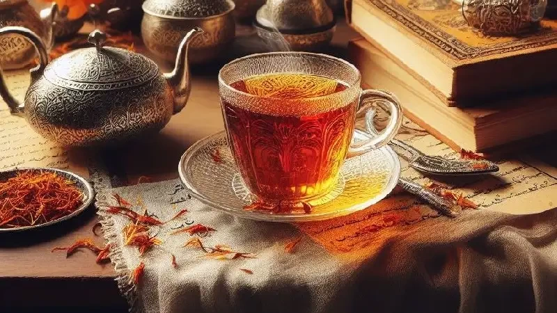 خواص چای زعفران؛ نوشیدنی جادویی برای تقویت اعصاب و لاغری